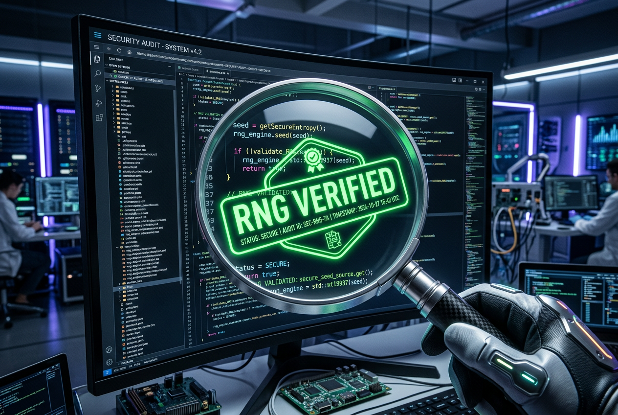 Audyt bezpieczeństwa i uczciwości algorytmów RNG w kasynie online