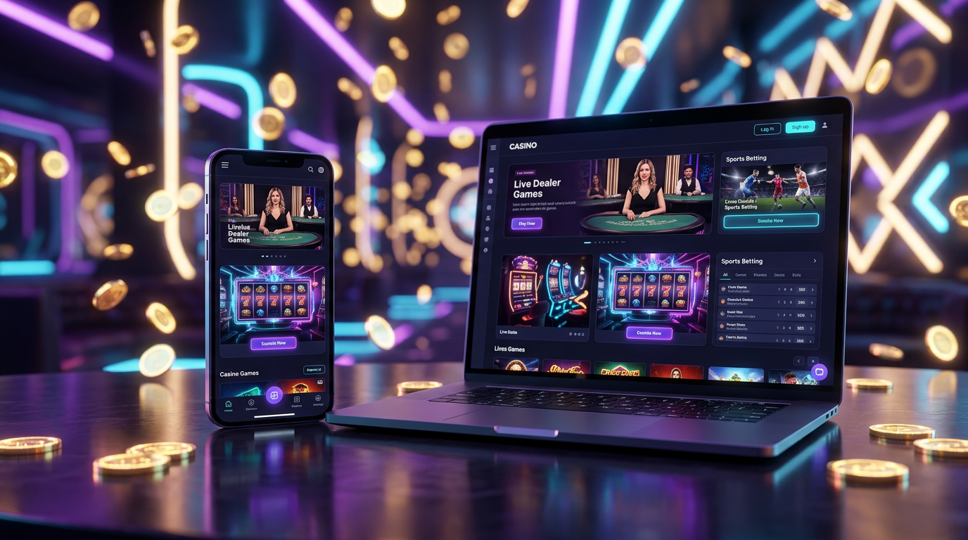 Nowoczesny interfejs kasyna online na prawdziwe pieniądze 2026