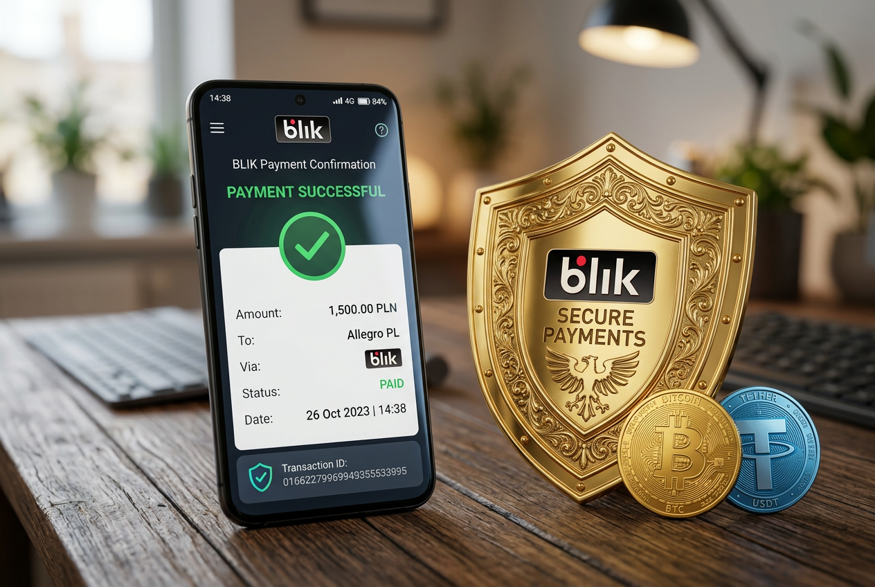 Bezpieczne metody płatności w kasynach online 2026 w tym BLIK i portfele krypto